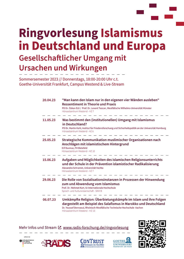 Islamismus in Deutschland und Europa: Gesellschaftlicher Umgang mit ...